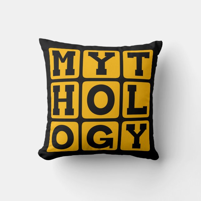 Mytologi, folklore och legend kudde (Framsida)