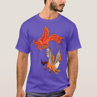 Mytologi Phoenix mot Hippogryph T Shirt
