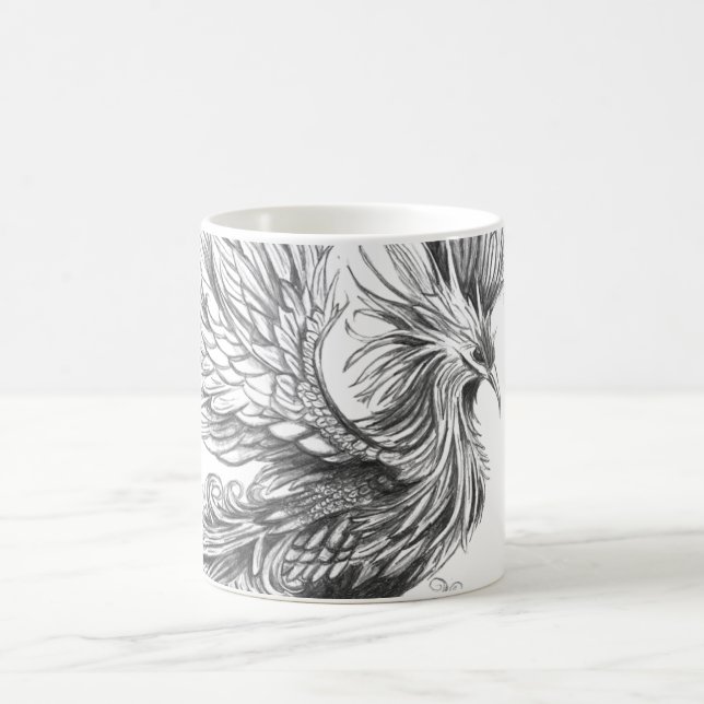 Mytologisk Fenix-mugg Kaffemugg (Center)