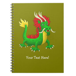 Mytologisk kinesisk drake anteckningsbok