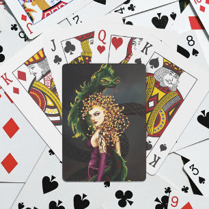 Mytologiska Medusa Grekisk mytologi Orm Gorgon Casinokort