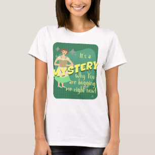 Myusec Snark Sassy Retro Reader Housefru T Shirt