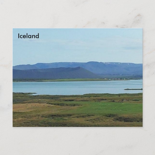 Mývatn, Island Vykort (Framsida)