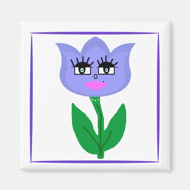 Mz Tulip magnet (Framsidan)