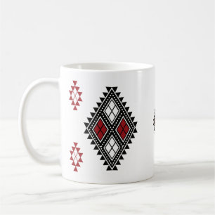 M'zab mönster kaffemugg