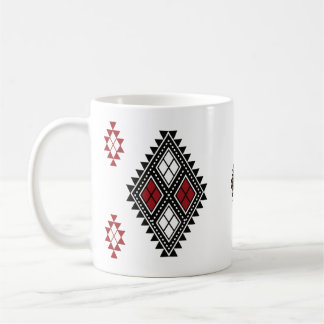 M'zab mönster kaffemugg