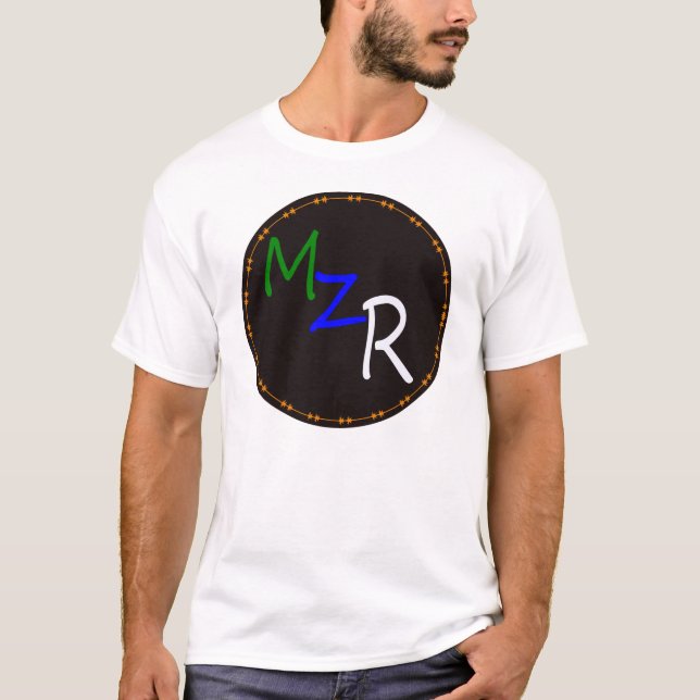 MzR Retro-Logotyp T-Shirt (Framsida)