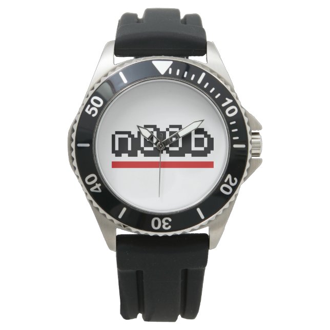n00b armbandsur (Framsida)