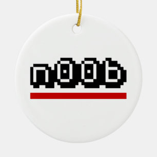 n00b julgransprydnad keramik