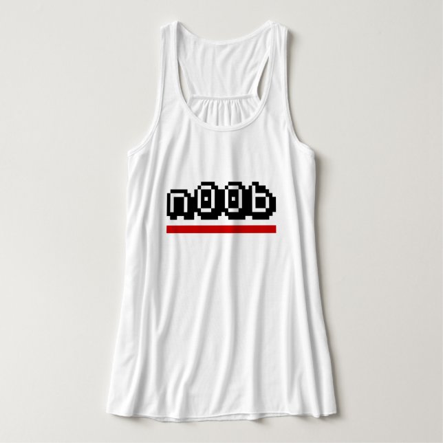 n00b linne med racerback  (Design framsida)
