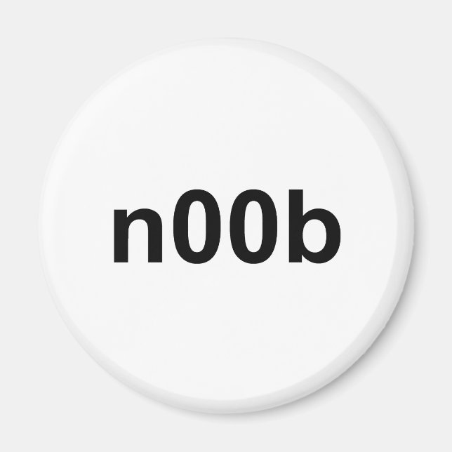 n00b magnet (Framsidan)