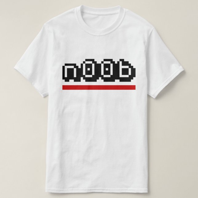 n00b t shirt (Design framsida)