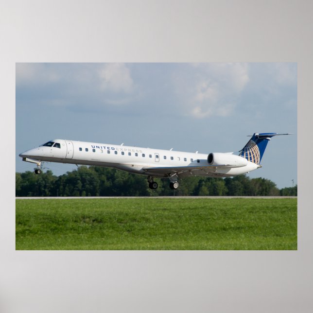 N13958 ERJ-145LR POSTER (Framsidan)