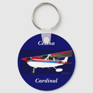 N13HK-porträtt, Cessna, kardinal Nyckelring