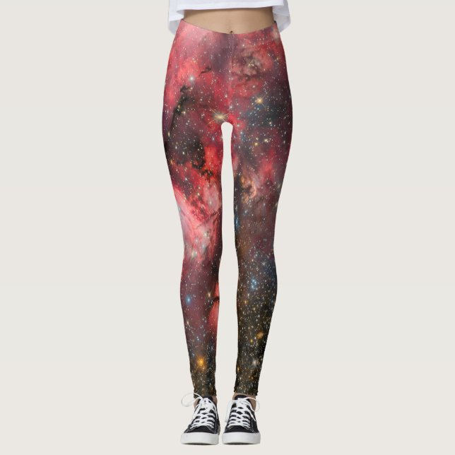 N159 stjärnbildande moln leggings (Framsida)