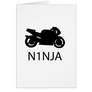 N1NJA HÄLSNINGSKORT