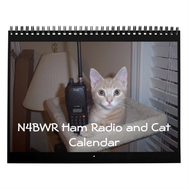 N4BWR Ham Radio- och kattalender Kalender (Omslag)