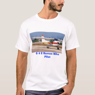 N548RM 5 4 8 Romeo pilot- Mike T-shirt