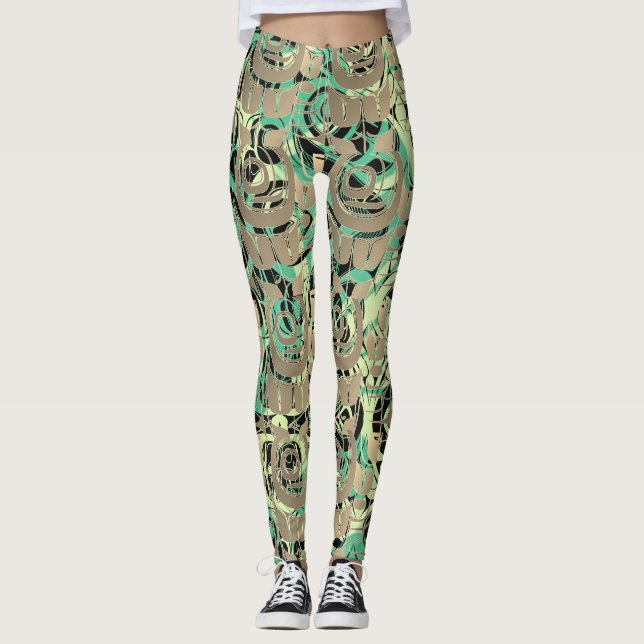 N8V Camo Leggings (Framsida)