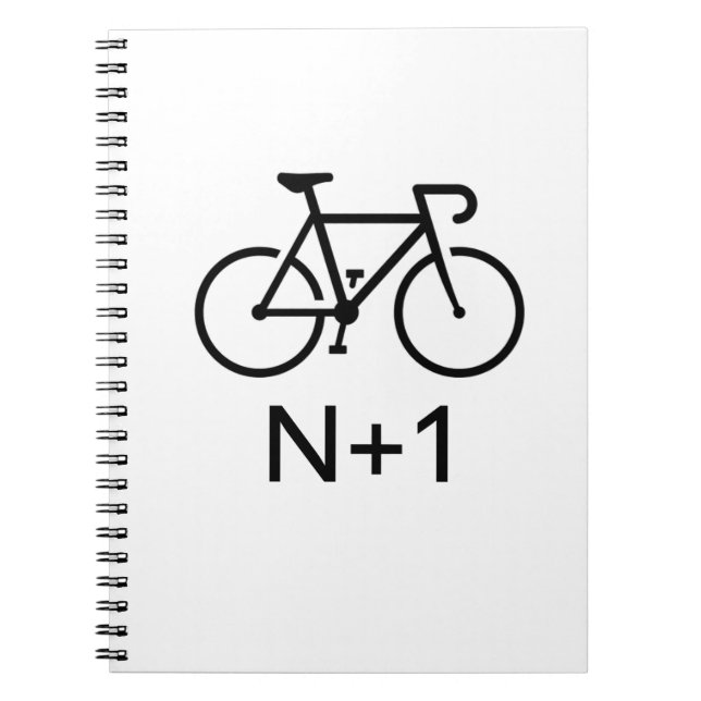 N+1 Bike Anteckningsbok (Framsidan)