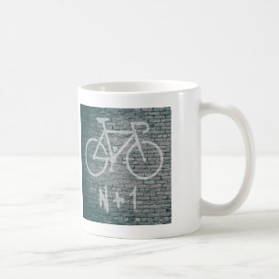 N+1 Bike Graffiti Kaffemugg