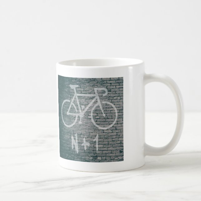 N+1 Bike Graffiti Kaffemugg (Höger)