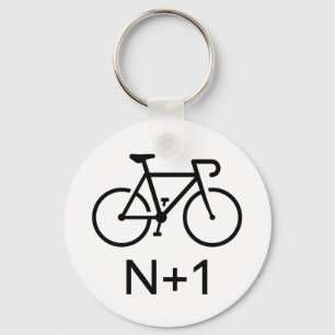 N+1 Bike Nyckelring