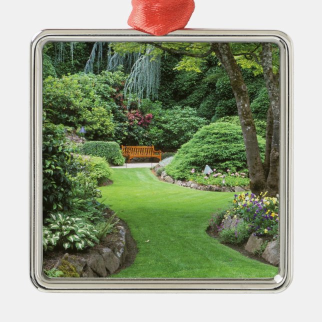 N.A., Kanada, British Columbia, Vancouver 4 Julgransprydnad Metall (Framsidan)