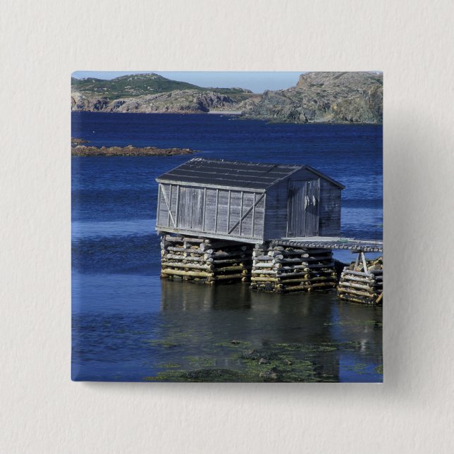 N.A., Kanada, Newfoundland, Durrell. Fiske Knapp (Framsida)