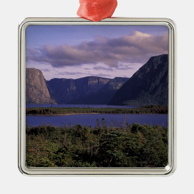 N.A., Kanada, Newfoundland, Gros Morne National 2 Julgransprydnad Metall (Framsidan)