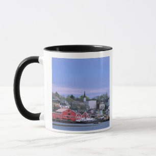 N.A. Kanada, Nova Scotia. En vy av Lunenburg, en Mugg
