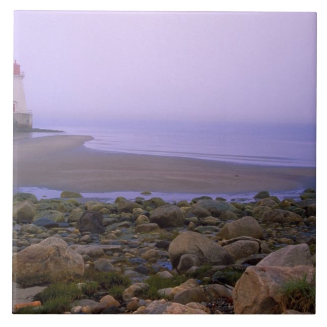 N.A. Kanada, Nova Scotia, Shelburne County. Kakelplatta (Framsidan)