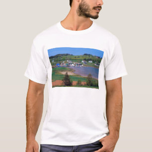 N.A. Kanada, Prince Edward Island. Båtar är Tee Shirt