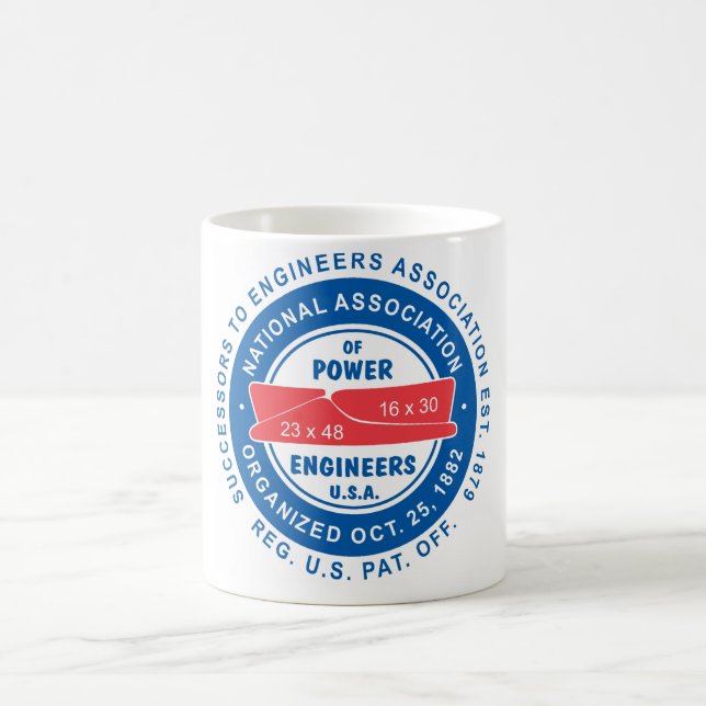 N.A.P.E. Logotypvitmugg Kaffemugg (Center)
