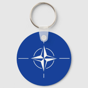 N.A.T.O. flagga Nyckelring