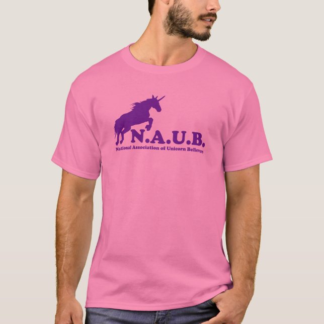 N.A.U.B-Unicorntroenden T-shirt (Framsida)
