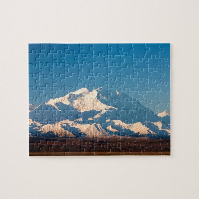 N.A., USA, Alaska.  Mt. McKinley i Denali Pussel (Horisontell)