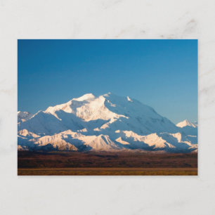 N.A., USA, Alaska. Mt. McKinley i Denali Vykort