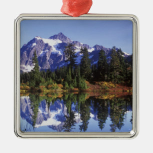N.A., USA, Washington, Mt. Baker & Snoqualmie Julgransprydnad Metall