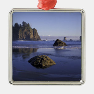 N.A., USA, Washington, Olympic National Park, 3 Julgransprydnad Metall