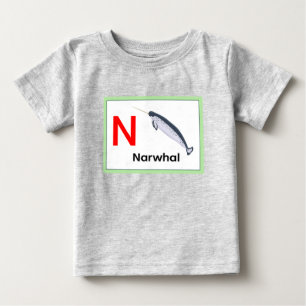 N är för Narwhal T Shirt