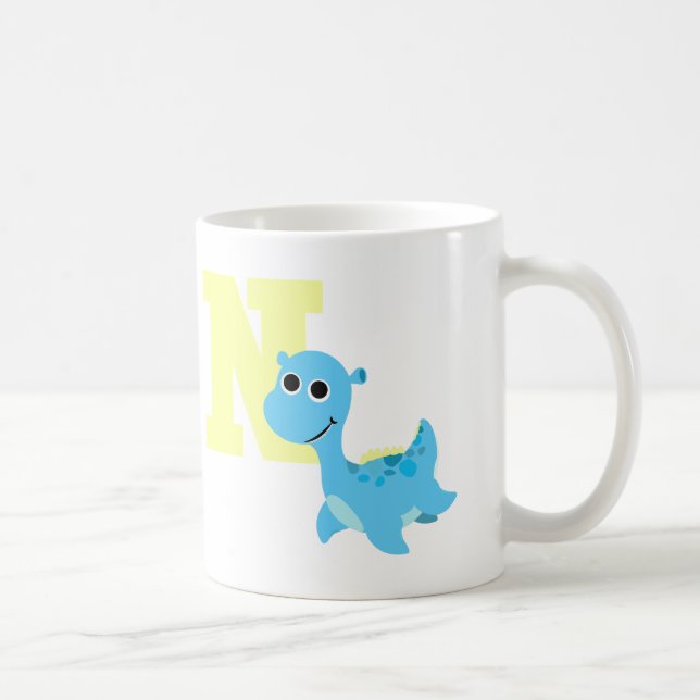 N är för Nessie Kaffemugg (Höger)