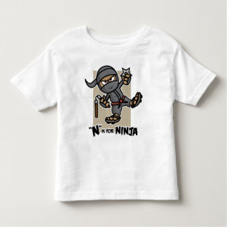 ’N’ är för Ninja Småbarn T-Shirt
