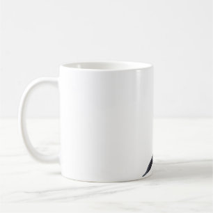 N är för Nordamerikanska floden Otter Kaffemugg