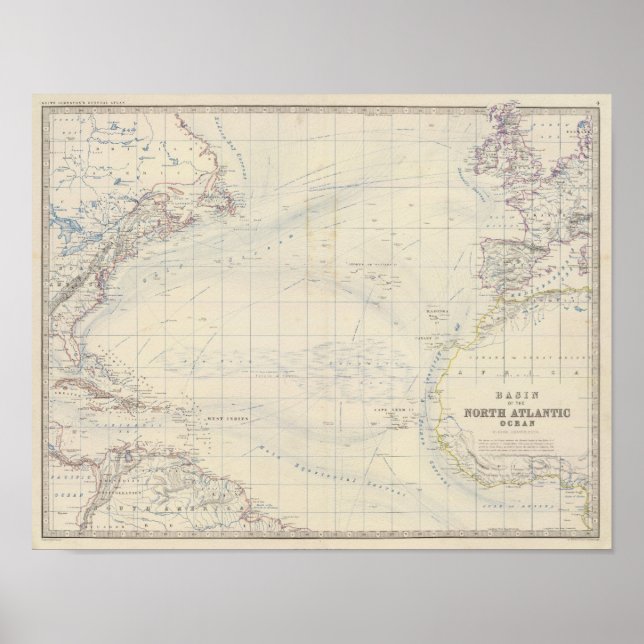 N Atlanten Poster (Framsidan)