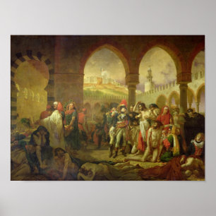 N. Bonaparte besöker den plåga av Poster