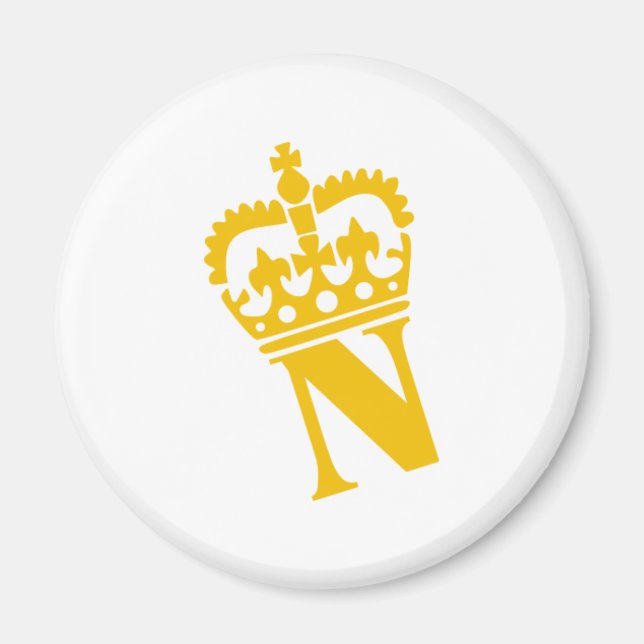 N - BREV - NAMN MAGNET (Framsidan)