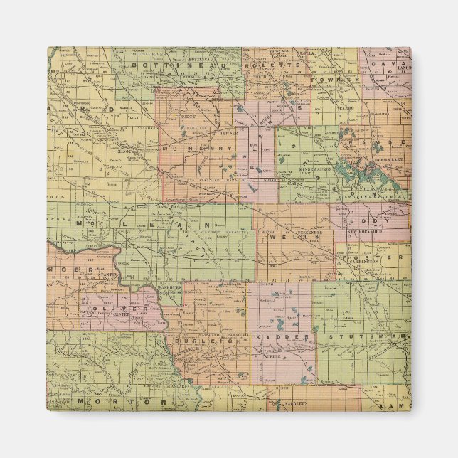 N Dakota Magnet (Framsidan)