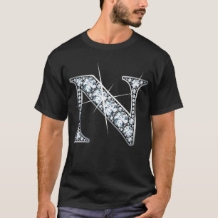 "N" Diamond Bling T-Shirt