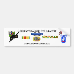 N FÖRETAG RANGER VIETNAM BUMPER DEKAL